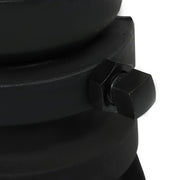 DURAFORCE Black C5G 12''-16'' Adjustable Cushioned 5th Wheel to Gooseneck Adapter New