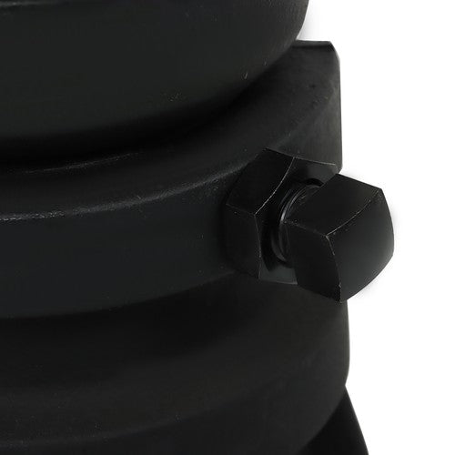 DURAFORCE Black C5G 12''-16'' Adjustable Cushioned 5th Wheel to Gooseneck Adapter New
