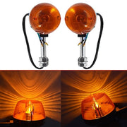 DURAFORCE For Honda CT70 CT90 XL100 CB350 CM400 CB450 CB750 Turn Signal Light 8mm 12V Pair