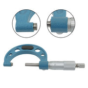 DURAFORCE 0-4"/0.0001" Premium Outside Micrometer Set Machinist Tool Precision Carbide Tip