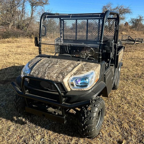 DURAFORCE For KUBOTA RTV X900 X1120 X1130 X1140 2 PIECE Clear Vented Windshield UTV / SXS