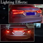 DURAFORCE LED Dynamic Rear Red Lens Turn Signal Tail Light for Toyota Camry 2018-2024