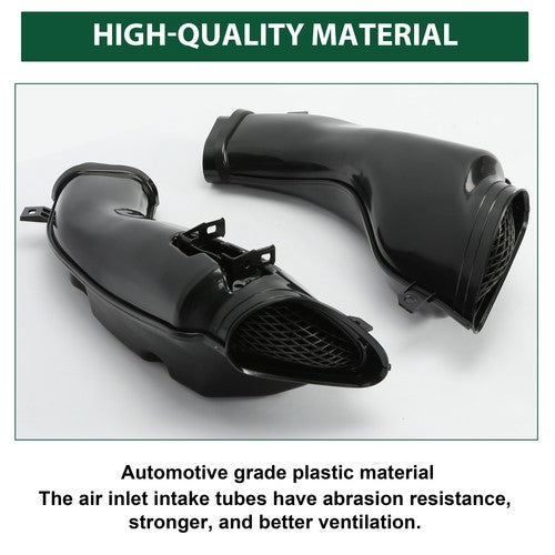 DURAFORCE Ram Air Intake Tube Ducts For Suzuki 01-03 GSXR600 01-02 GSXR1000 00-03 GSXR750