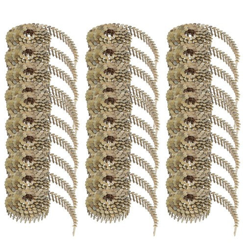 DURAFORCE 0.12 * 7 / 8 inch, 3600 full round head roof nails, 15 degree inclined coil