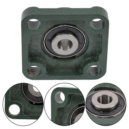 DURAFORCE UCF201-8 1/2" Bore Pillow Block Flange Bearing 4 Bolt Solid Base (4PCS)