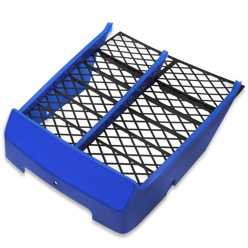 DURAFORCE Plastic Gas Tank Side Covers with Grill for Yamaha Banshee 350 YFZ350 87-06 Blue