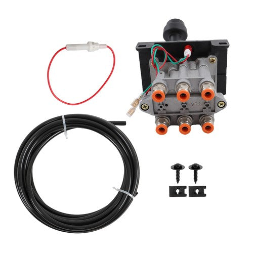 DURAFORCE CONTROL VALVE - DUAL VALVE (PTO & DUMP PUMP) AIR KIT WITH KICKOUT