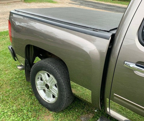 Pair Bed Rail Caps Side Covers for Chevy Silverado 5.8 Ft Bed 2007-2013