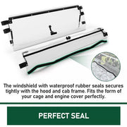 DURAFORCE Scratch Resistant Clear Flip Windshield For Kawasaki Teryx 800 /4 /S 2016+/2021+