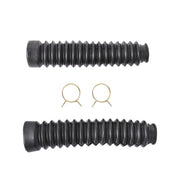 DURAFORCE 1985-1987 For Honda ATC Big Red 250ES New Front Fork Shock BOOTS - Black ATV