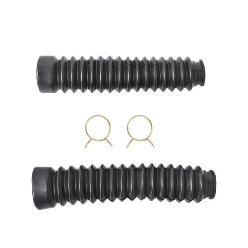 DURAFORCE 1985-1987 For Honda ATC Big Red 250ES New Front Fork Shock BOOTS - Black ATV