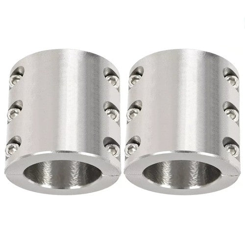 DURAFORCE Heavy Duty 2x 1.875" Inch OD Size Roll Cage Mounts Split Collar Tube Clamps
