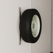 DURAFORCE 16" Stud Spacing Trailer Mount H-Mount Spare Tire Carrier 5-Lug Wheel, Aluminum