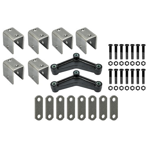 DURAFORCE For Double Eye Springs Tandem Axle Suspension Trailer Leaf Spring Equalizer Kit
