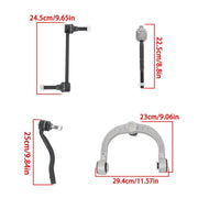 DURAFORCE Control Arm Ball Joint Tie Rod Front Upper 10pc For Mercedes GL320 GL350 GL450