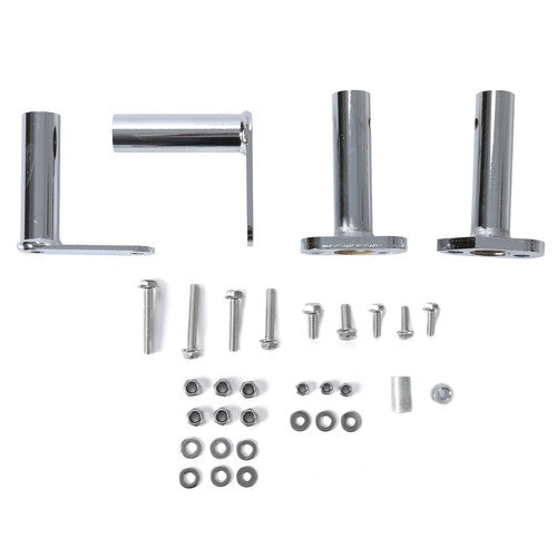 DURAFORCE Nerf Bars Peg Heel Guard For Honda TRX450R 450ER Steel Sportrax 450 Orange