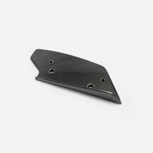 DURAFORCE Pair Rear Bumper lip Spoiler Splitter Diffuser CF For 08-16 Nissan GTR GT-R R35