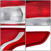 DURAFORCE 2pcs Left+Right Red Rear Tail Light Brake Lamp For Ford Escape 2013-2016 Halogen