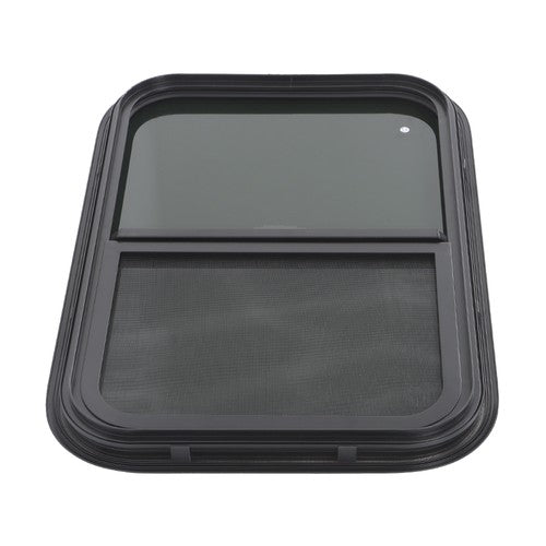 DURAFORCE New RV Horizontal Slide Window 30" W x 20" H Universal (w/ Trim Ring）)Trailer