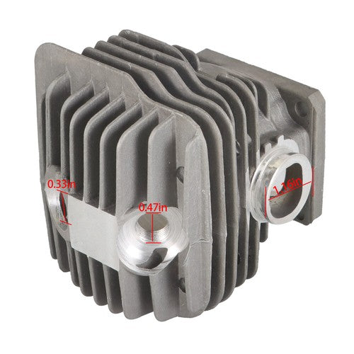 DURAFORCE Cylinder Piston Kit For MS460 046 Magnum 52mm Top End Set Gaskets