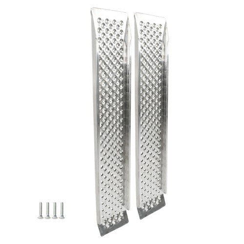 DURAFORCE For ATV Motorcycle Aluminum Motorcycle Loading Ramp 47.2" L×8.5" W 880 lbs NEW