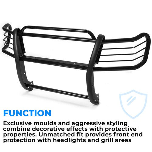 Black Grill Brush Guard Light Protector for Toyota Tacoma 1998-2004