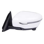 DURAFORCE Left View Mirror Assembly with Turn Signal Lamp for Nissan Rogue SV SL Advance