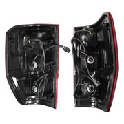 DURAFORCE Tail Light Left+Right Side Halogen Rear For Ford Ranger XL 2019 2020-2022 Chrome