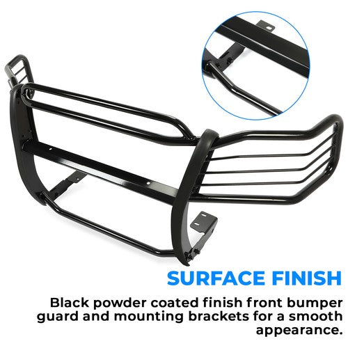 Front Bumper Bar Grill Guard Brush Black for Ford Expedition 2003-2017