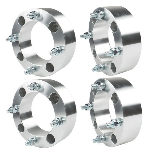 DURAFORCE For Can-Am Outlander Renegade 4x137 2" 110mm M10x1.25 4Pcs Silver Wheel Spacers