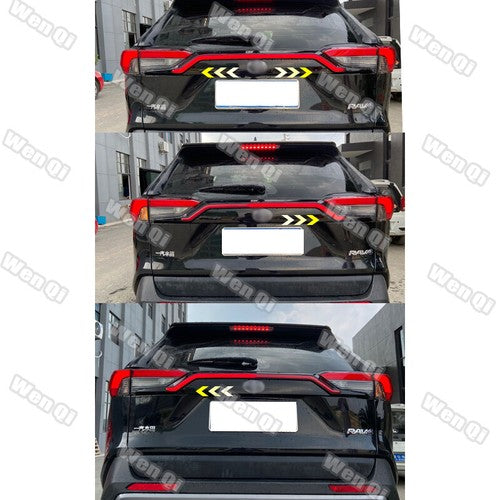 DURAFORCE For 2019-2023 Toyota RAV4 Rear Door LED Tail Brake Sequential Signal Trunk Light