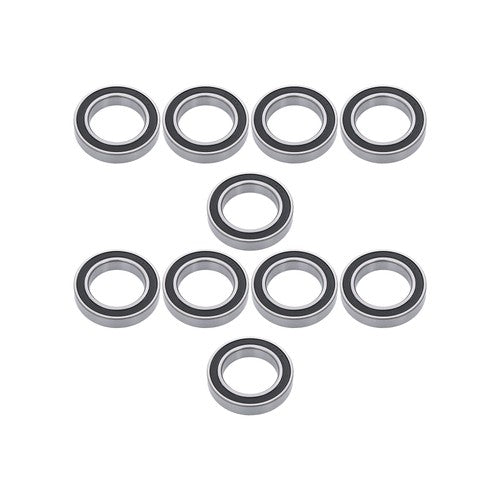 DURAFORCE 10Pcs 6908-2RS Bearings 40×62×12mm Double Rubber Seals Deep Groove Ball Bearing