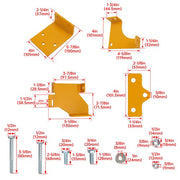 DURAFORCE Transmission Hydro Bracket Kit For Hustler Raptor SD/SDX Zero Turn Mower #552566