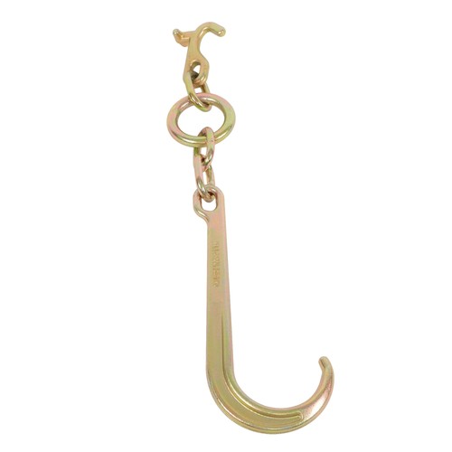 DURAFORCE 15 Inch G70 J Hook w/T-J Hook 5400 Lbs Working Load Limit Towing Hooks