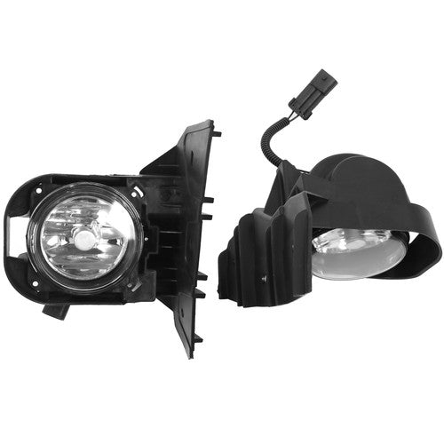 For 2000-2004 Ford F 150 Harley Davidson Fog Lights Lamps With Bulbs Right And Left