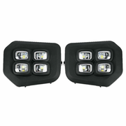 DURAFORCE FOR 2016-2023 Toyota Tacoma SR SR5 Fog lights 4-Eyes DRL LED Double Turn Signal