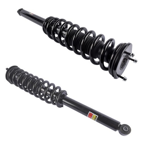 DURAFORCE 2× Coil Spring Shock Strut Rear Left & Right for Tesla Model S 85D 2011-2016 RWD