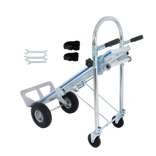DURAFORCE 1000 LBS Capacity 3 in 1 Convertible Hand Truck for Warehouses & Factories