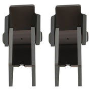 DURAFORCE Set of Weld-on Steel Dump Truck Trailer Hinge Work On Any 2" Rectangular Tube