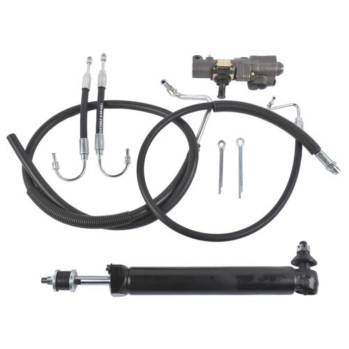 DURAFORCE Power Steering Valve Cylinder Hose Kit for Chevy Bel Air 60-64 V8 4.6L 5.3L 5.7L