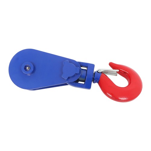 DURAFORCE 8800 Lbs Snatch Block with Swivel Shackle, 4.5" Sheave, 1/2" Wire Rope