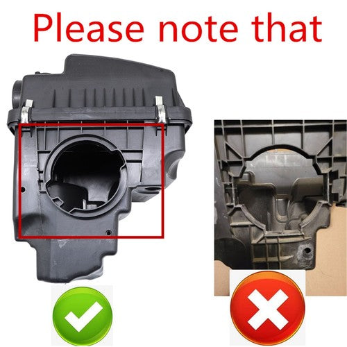 DURAFORCE 1x New Air Filter Housing Box for Mazda 3 2.5L 2014-2018 PE7W-13-320 Black