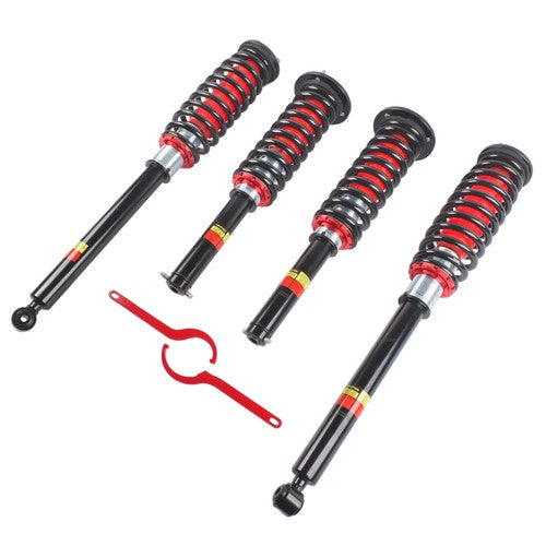 DURAFORCE 2 Front + 2 Rear Coilover Suspension Kit For Mercedes S-Class S500/S600 2000-06