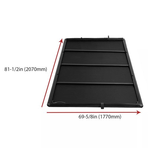 6.5FT Soft Roll Up Tonneau Cover for 07 13 Silverado Sierra 1500 2500HD 3500HD