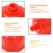 DURAFORCE 10PCS DISPOSABLE INLINE AIR FILTERS FIT FOR HVLP Paint Spray Gun Universal Red