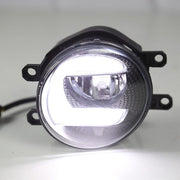 DURAFORCE For 2009 2010 Toyota Corolla LED Fog Lights DRL Clear Lens Turn Signal w/Wiring
