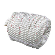 DURAFORCE 1"×120ft Double Braid Polyester Rope 3400lbs Breaking Strength Strong Pulling