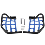 DURAFORCE Aluminum Side Steps Nerf Bars Foot Guard Pegs For Yamaha Raptor 700 YFM700R