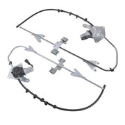 DURAFORCE 2PCS Power Window Regulator w/ 2-Pin Motor for Freightliner M2 Front Left+Right