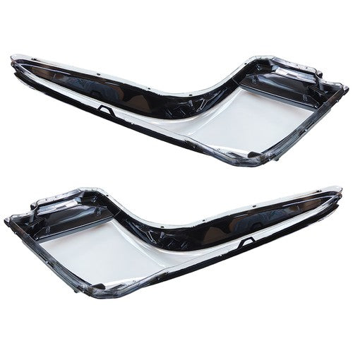 DURAFORCE Front Headlight Lamp Lens Cover Side For Cadillac ATS 2013-18 Left+Right